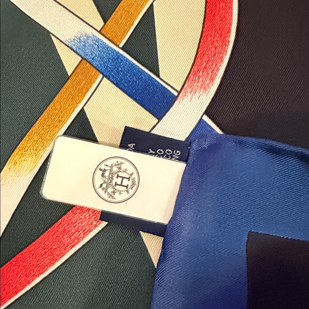 HERMES Figure Artisique Silk Scarf TAG UNWORN NEW IN BOX - Picture 11 of 13